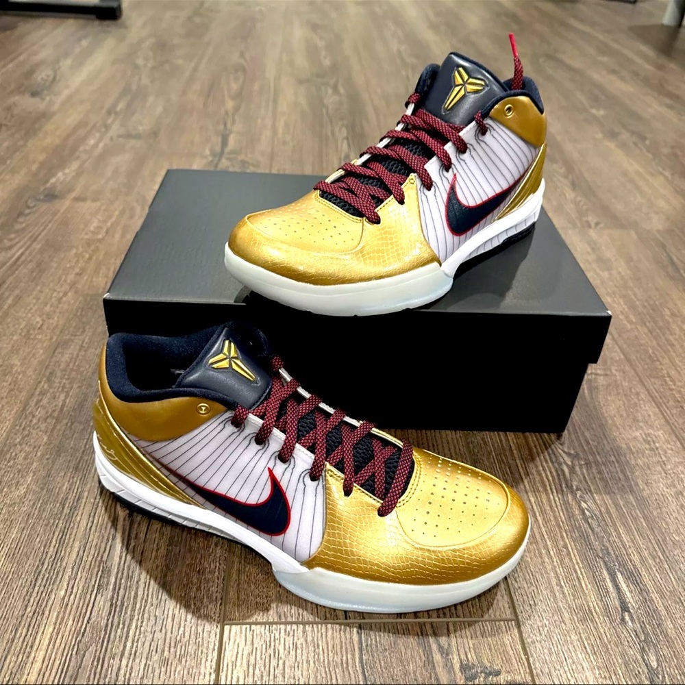 🥇⛹🏽🏀 Nike Kobe 4 Protro Gold Medal 🏀🥇⛹🏽